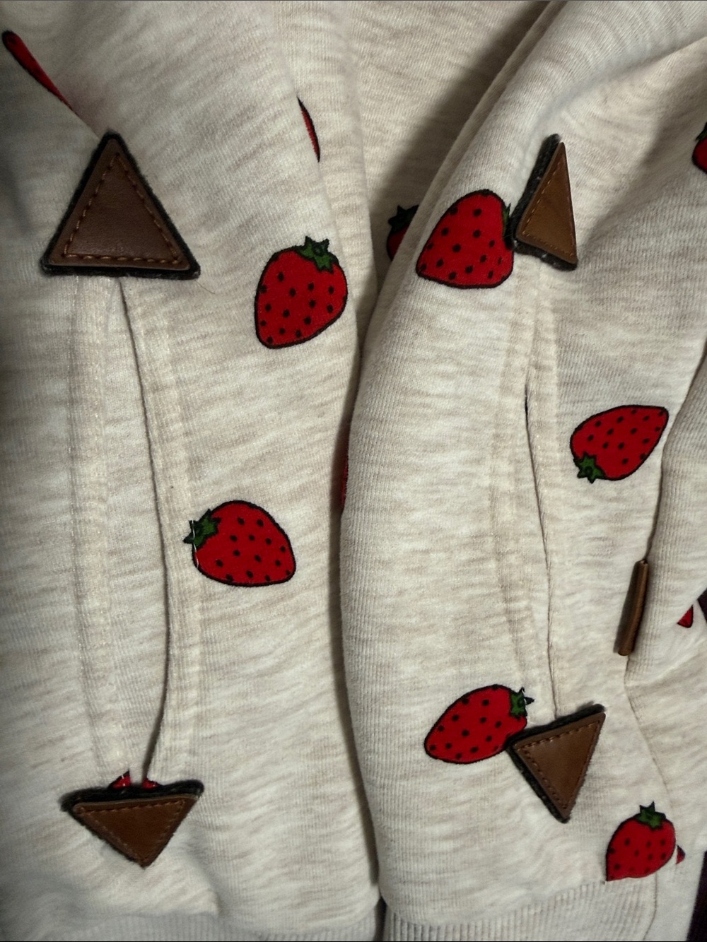 Naketano // Oskar Mein Junge Strawberry Erdbeere Hoodie // Medium - Picture 6 of 8